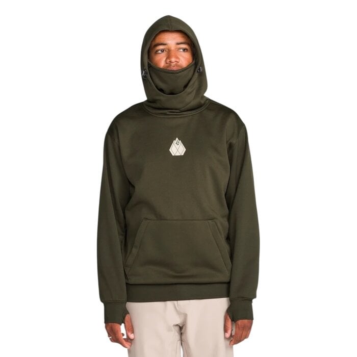 Volcom Hydro Riding Hoodie - Dark Green