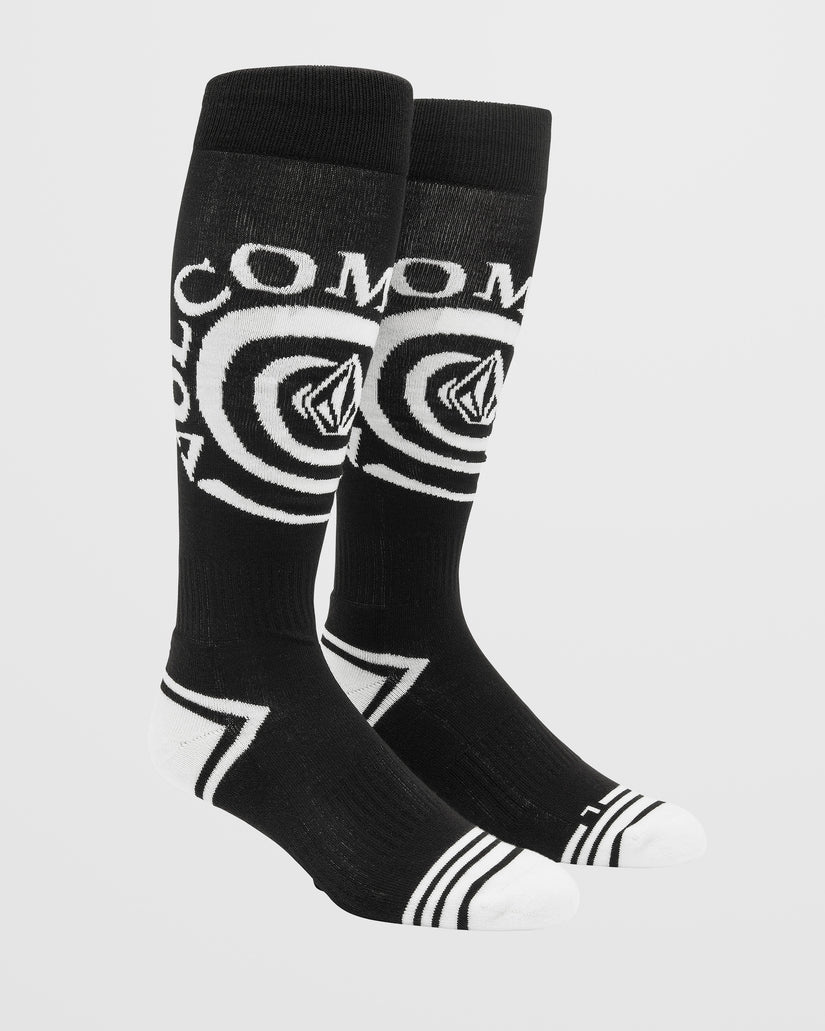 Volcom Spiral Over The Calf Sock - Black