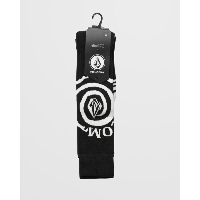 Volcom Spiral Over The Calf Sock - Black