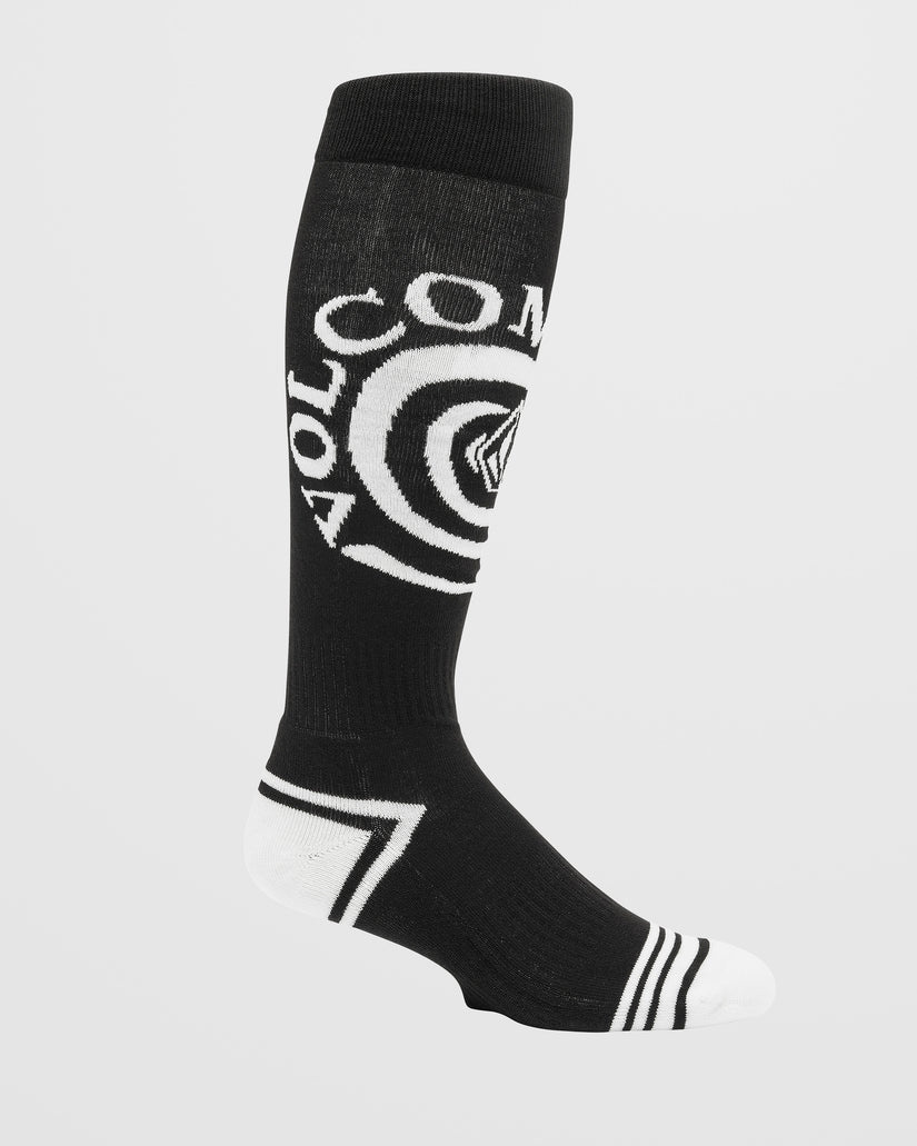 Volcom Spiral Over The Calf Sock - Black
