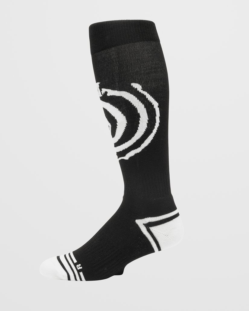 Volcom Spiral Over The Calf Sock - Black