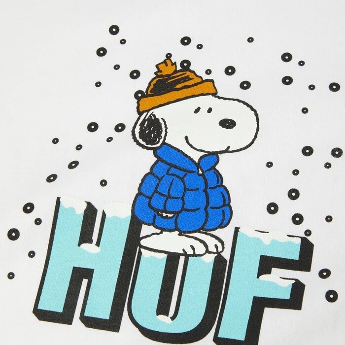 Huf Snoopy Puffer S/S T-Shirt - White