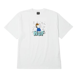 Huf Snoopy Puffer S/S T-Shirt - White