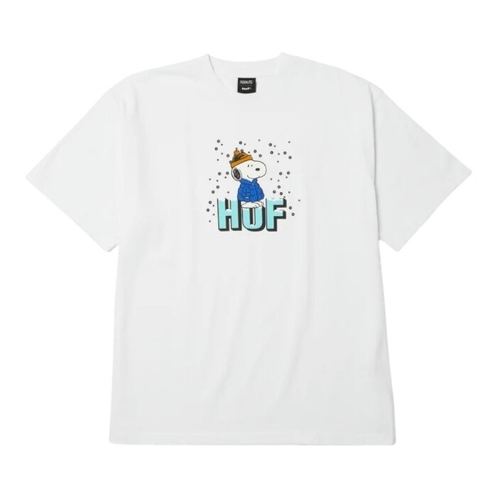Huf Snoopy Puffer S/S T-Shirt - White