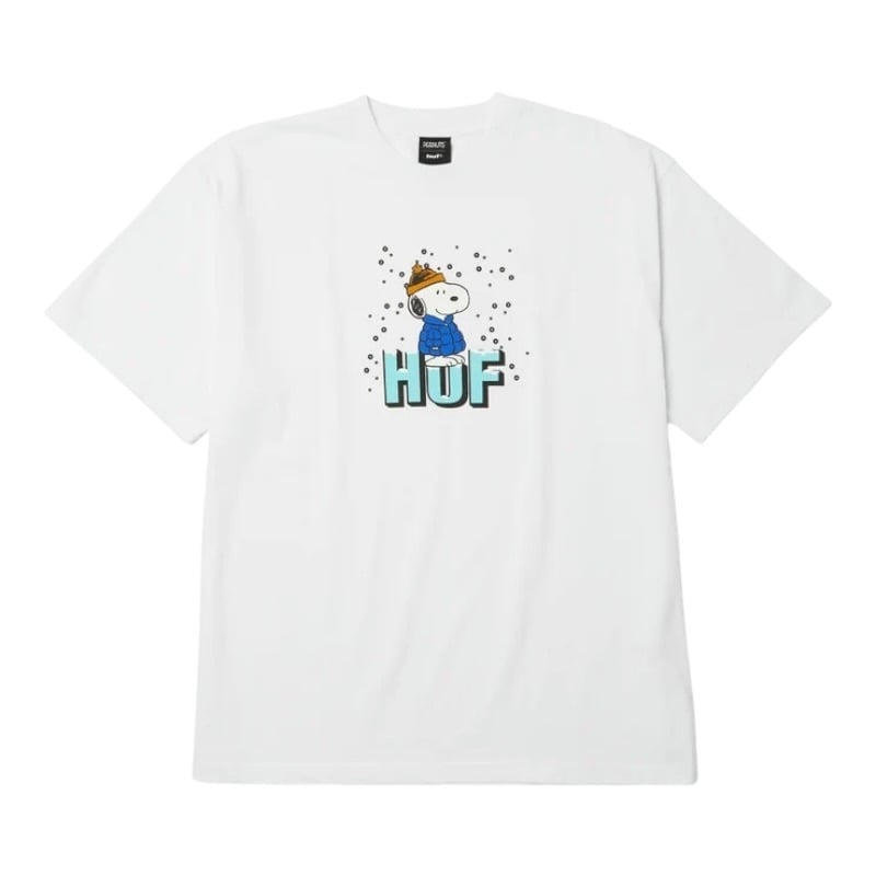 Huf Snoopy Puffer S/S T-Shirt - White