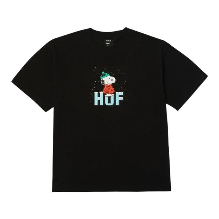 Huf Snoopy Puffer S/S T-Shirt - Black