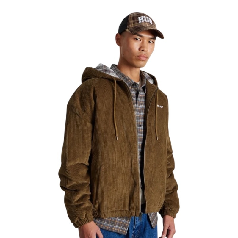Huf Klondike Corduroy Jacket - Olive