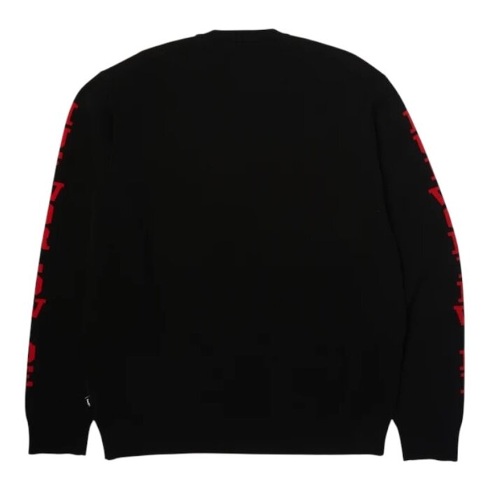 Huf Snoopy Puffer Sweater - Black