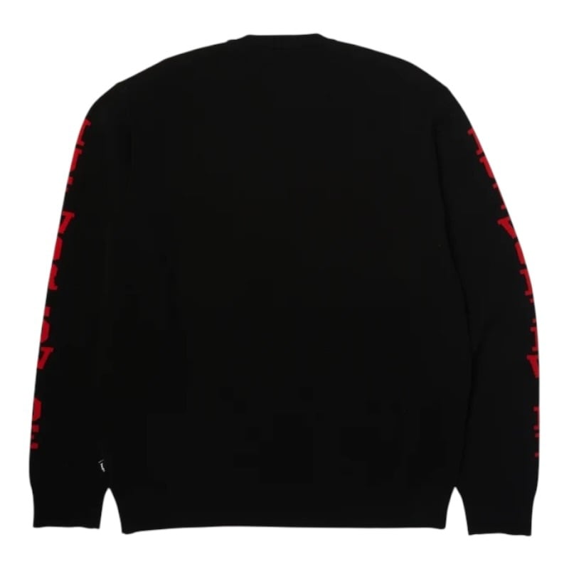 Huf Snoopy Puffer Sweater - Black