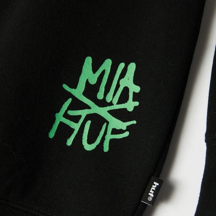 Huf Mia Star Cat Crew - Black