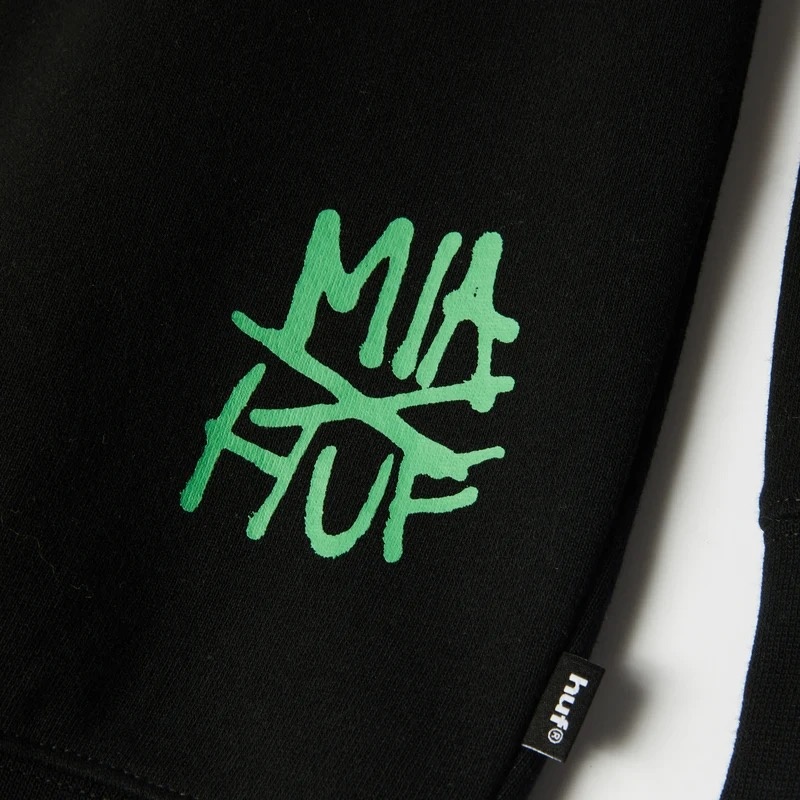 Huf Mia Star Cat Crew - Black