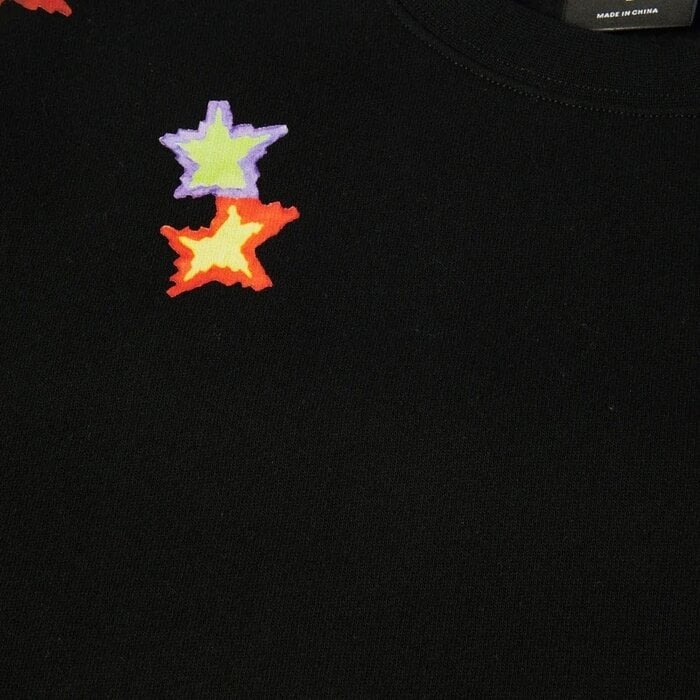 Huf Mia Star Cat Crew - Black