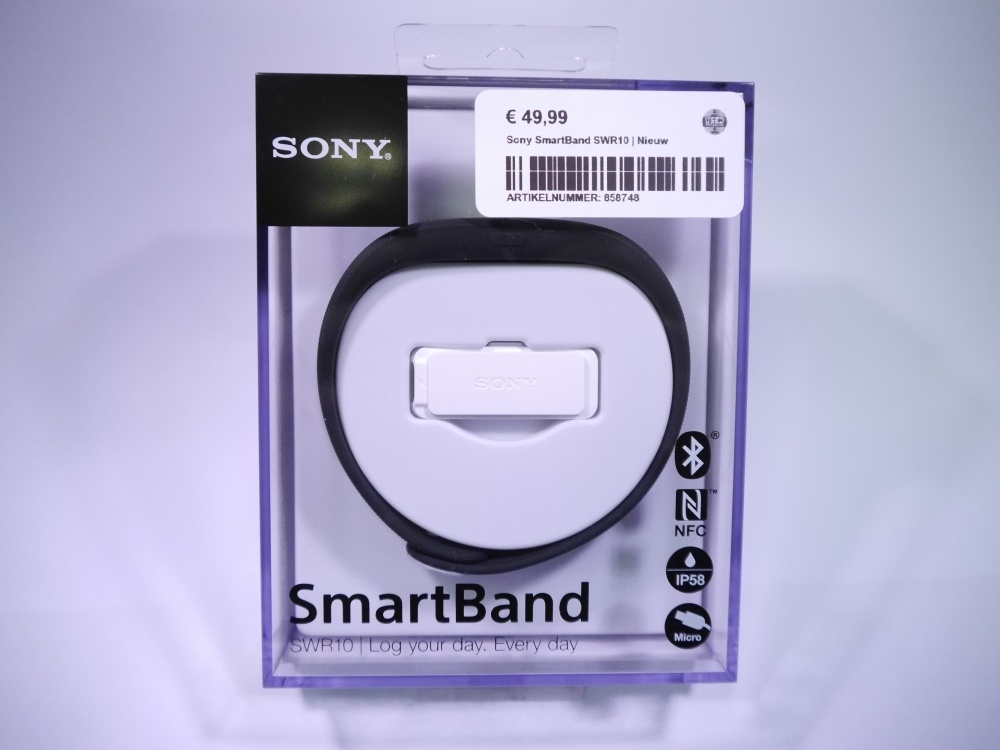 sony smartband swr10 ios
