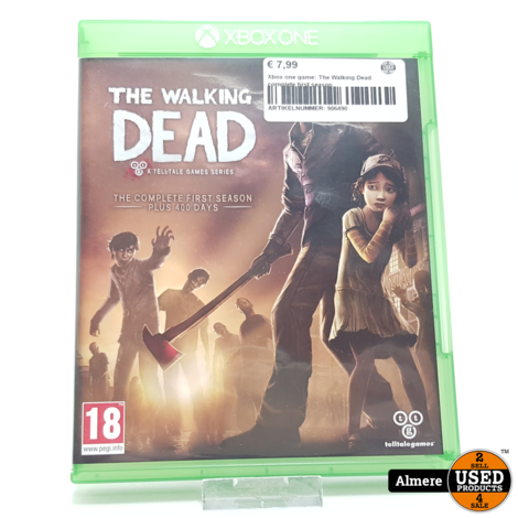 Xbox one game: The Walking Dead complete first season