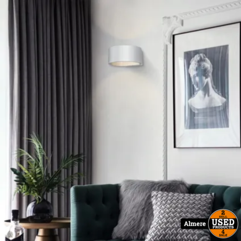 Home Sweet Home wandlamp LED Lounge wit 5W | Nieuw in doos