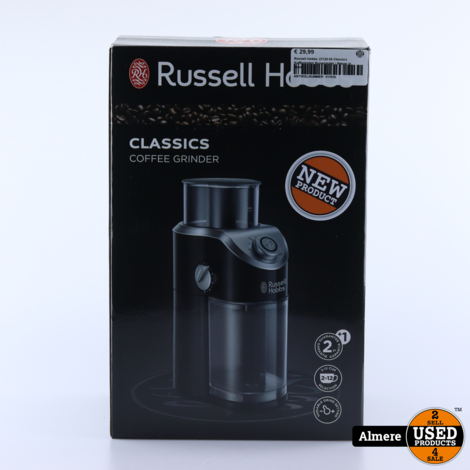 Russell Hobbs 23120-56 Classics Koffiemolen Bonenmaler | Nieuw in doos