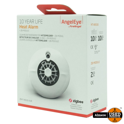 Angel Eye Hittemelder met Zigbee ZBHT-AE-630-EUR | Nieuw in doos
