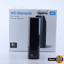 WD Elements Desktop 6TB externe hardeschijf in doos | Redelijke staat