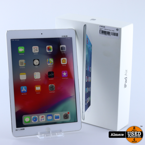 iPad air 1 16GB Wi-Fi Silver | Nette staat