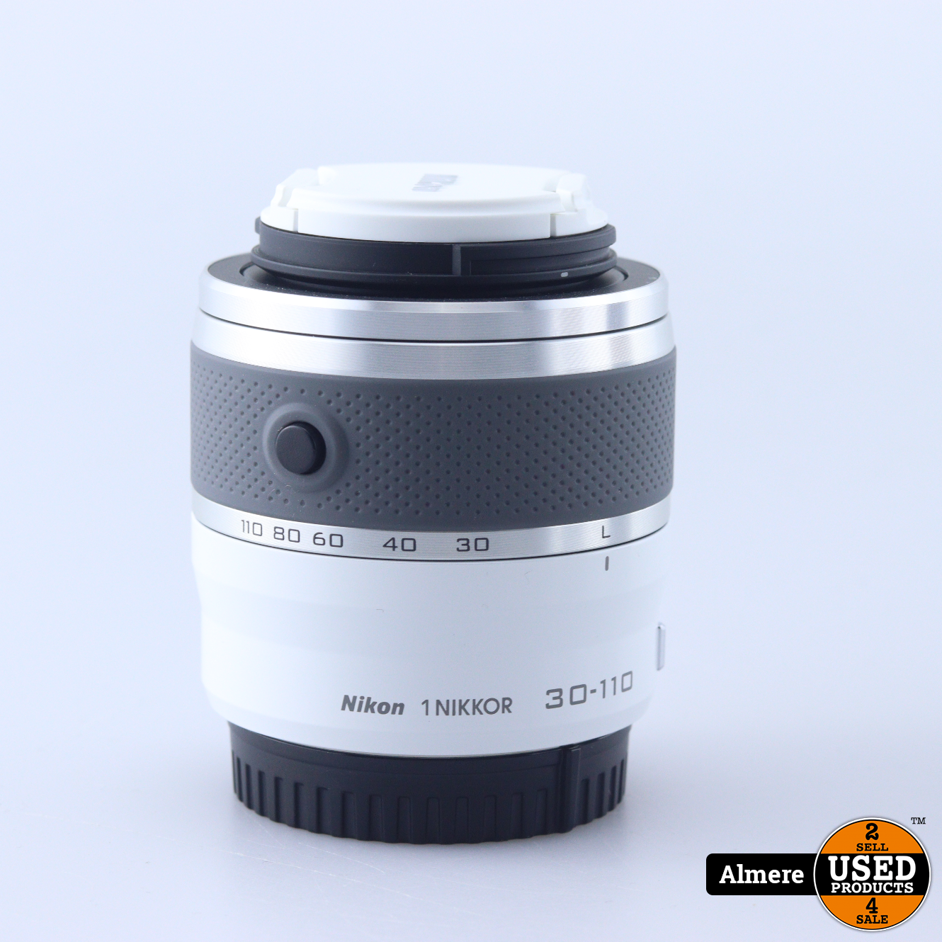 外観特上級】Nikon 1 NIKKOR VR 30-110mm f/3.8-5.6 シルバー - レンズ ...