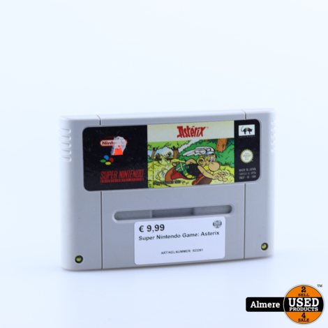 Super Nintendo Game: Asterix