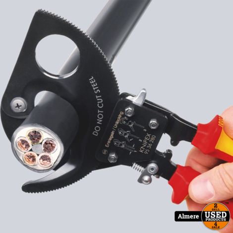 Knipex 9536280 Kabelschaar ratelprincipe 280mm | Nieuw