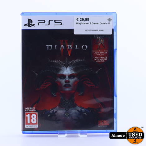 PlayStation 5 Game: Diablo IV
