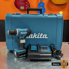 Makita DDF343 incl lader en 1 accu