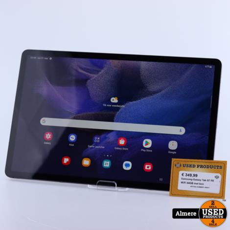 Samsung Galaxy Tab S7 FE WiFi 64GB met bon