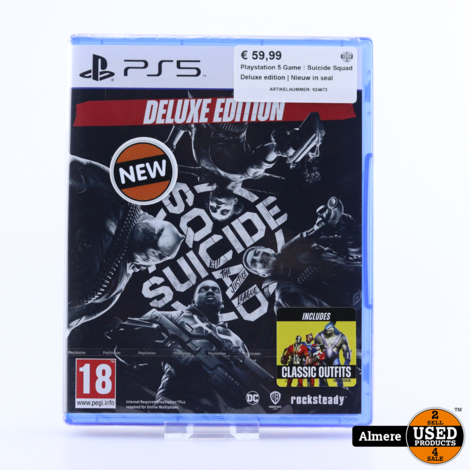 Playstation 5 Game : Suicide Squad Deluxe edition | Nieuw in seal