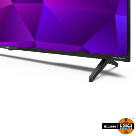 Sharp 65FN4EA 65'' FRAMELESS 4K ULTRA HD ANDROID TV | Nieuw