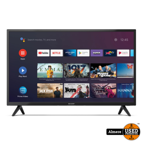 Sharp 32FG4EA 32'' HD READY ANDROID TV | Nieuw