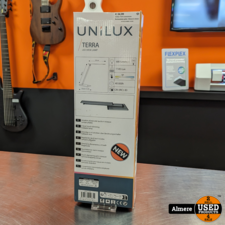 Unilux Terra aluminium Bureaulamp grijs | Nieuw in doos