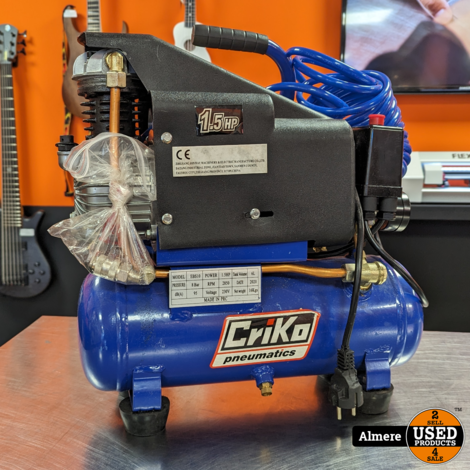 Criko compressor 1150W 6l oliegesmeerd