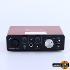 Focusrite Scarlett Solo 2nd Gen USB Audio Interface