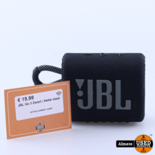 JBL Go 3 Zwart | Nette staat