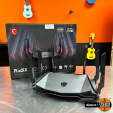 MSI Radix AXE6600 WiFi 6E Tri-Band Gaming Router NIEUWSTAAT