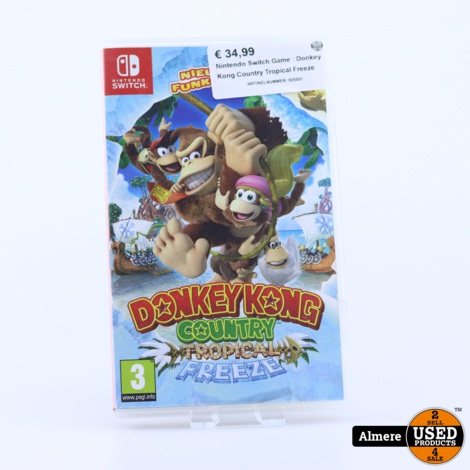 Nintendo Switch Game : Donkey Kong Country Tropical Freeze