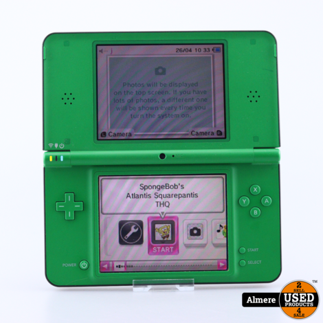 Nintendo DSi XL Groen met R4 kaart
