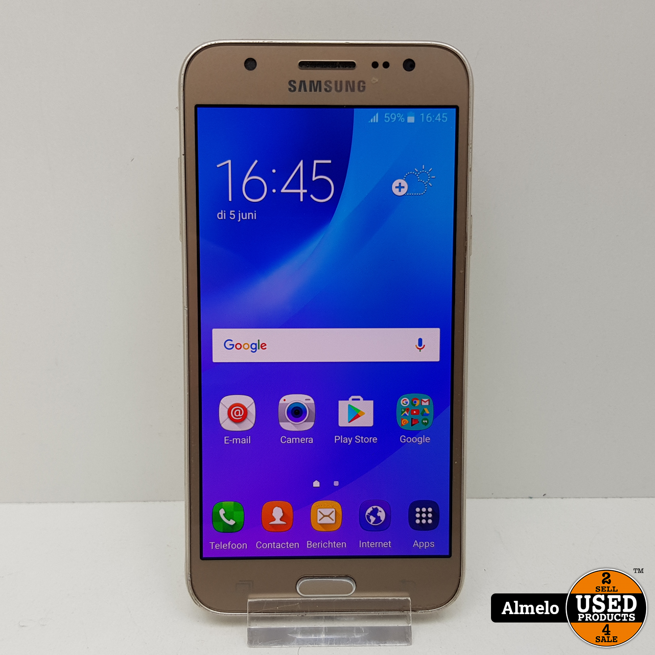 verzoek bladzijde Verplicht samsung Samsung Galaxy j3 2016 Goud - Used Products Almelo