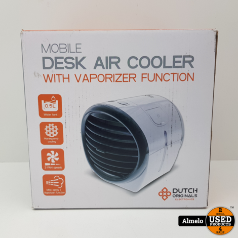 Dutch Originals Turbo Desk Air Cooler *Nieuw*