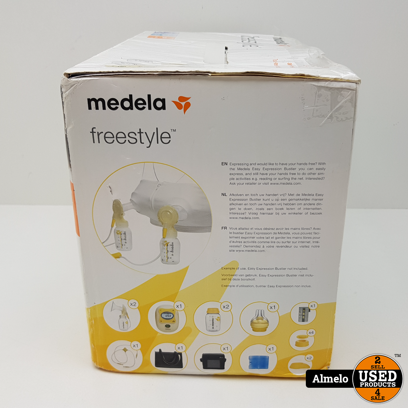 Afdaling eindpunt incompleet Medela Freestyle met Medela Freestyle Motor Uni elektrische borstkolf |  *Nieuw* | - Used Products Almelo