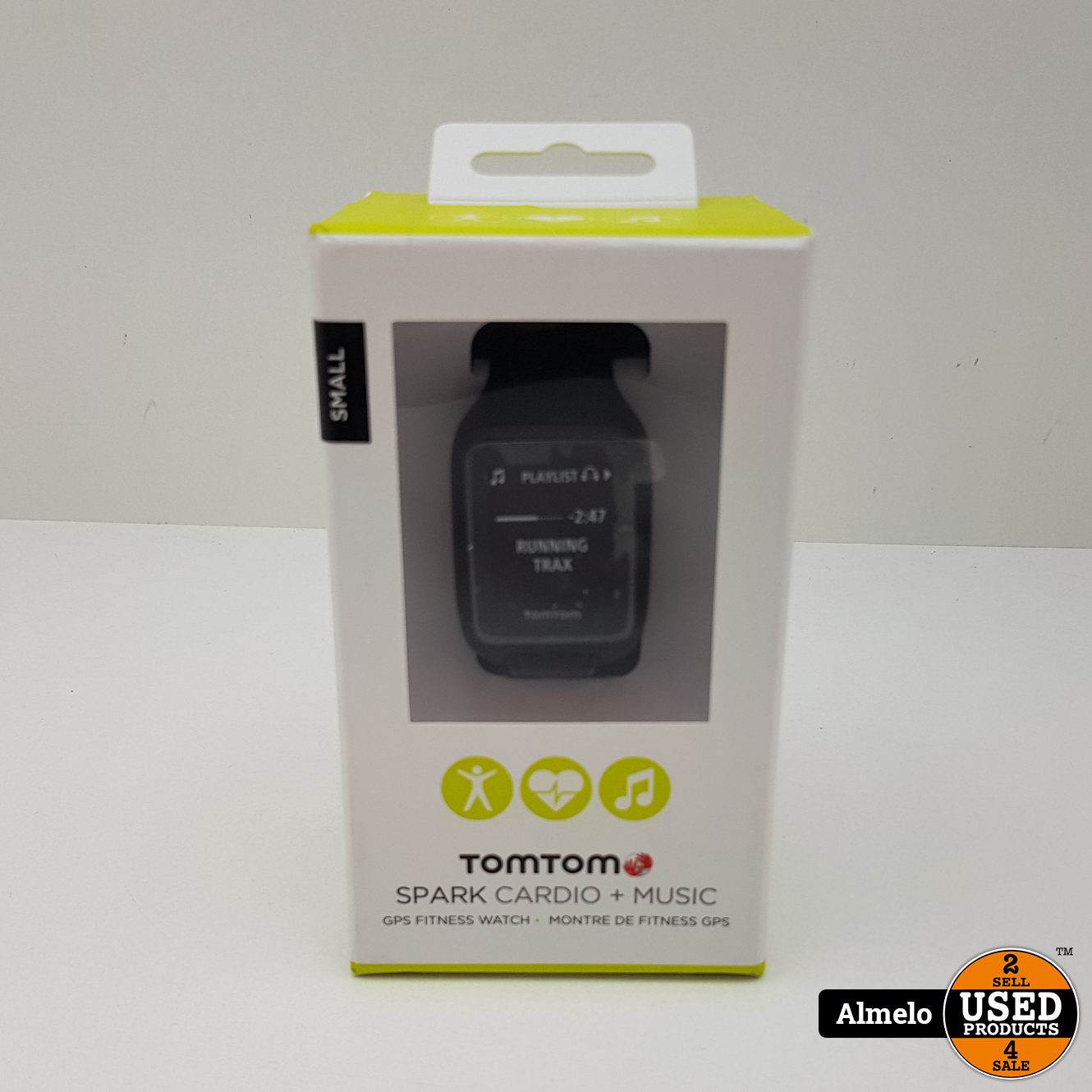 TomTom Spark Cardio + Music GPS Fitness watch - Used Products