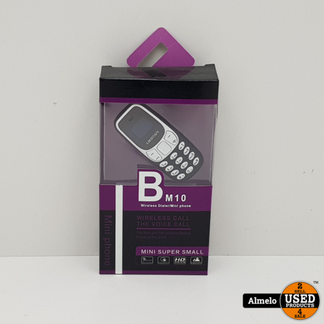 Mini Phone BM10 | Nieuw Geseald |