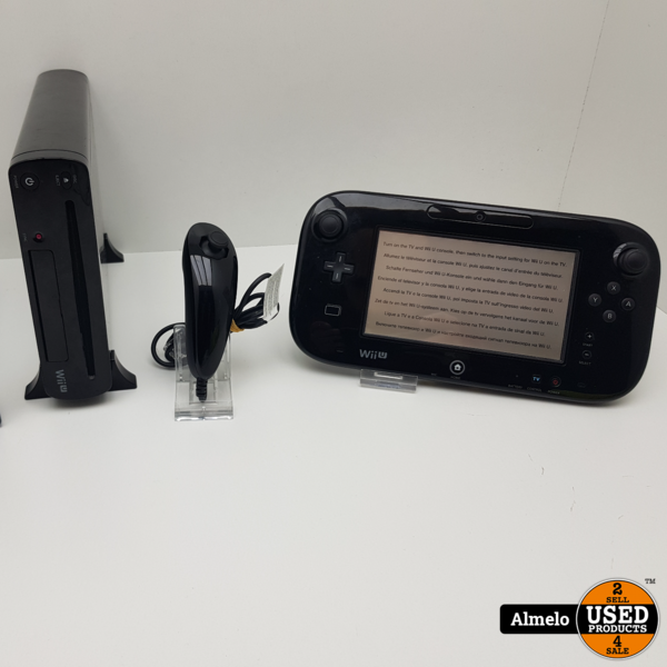 Ninitendo Wii u Black - Used Products Almelo