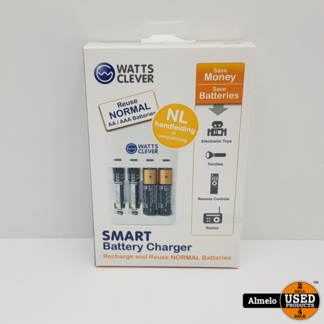 WattsClever Smart Battery Charger