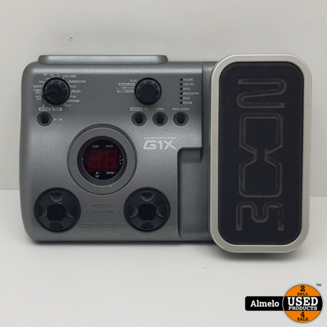 Zoom G1X Four Multi Effect-Pedal