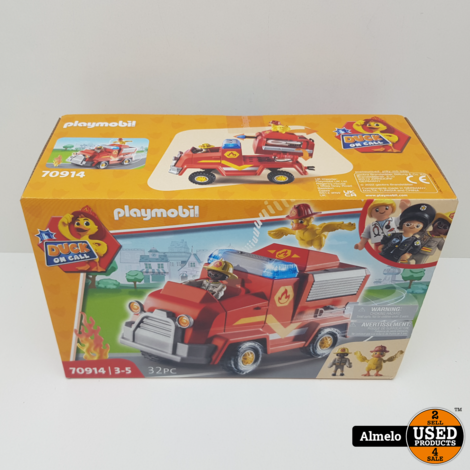 70914 Playmobil Brandweer | Nieuw Geseald |
