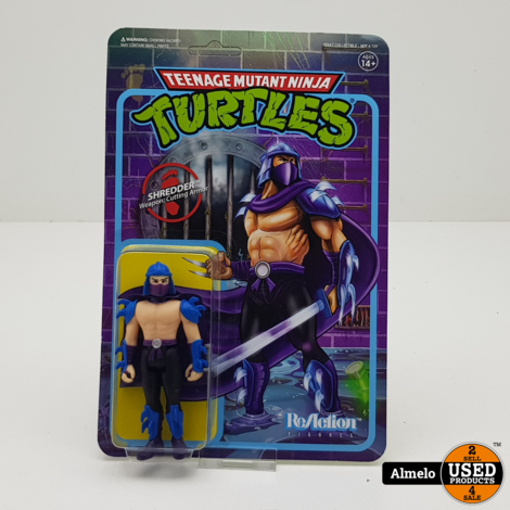 Teenage Mutant Ninja Turtles ReAction Action Figure Shredder 10 cm | Nieuw Geseald |