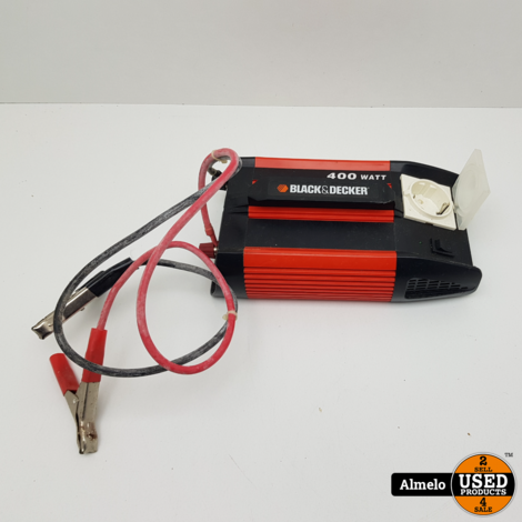 Black&amp;Decker Omvormer 400 watt